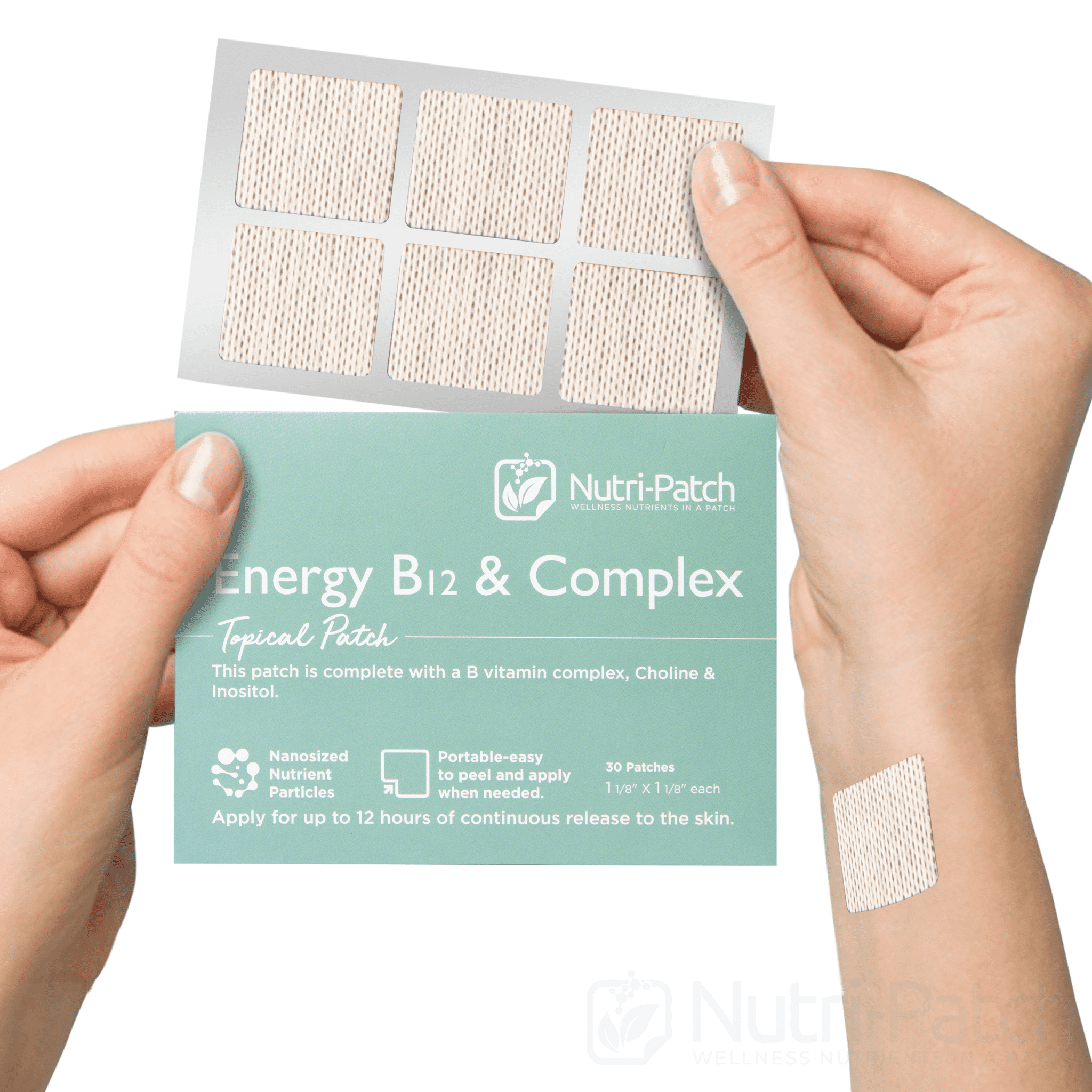 Energy B-12 & Complex Topical Nutrient Patch (30/pack)