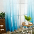 thumbnail image 1 of Home Textile Curtain Clearance Door Scarf Gradient Color Tulle Window Curtain Panel Transparent Home Textiles, Home Textile Curtain, 1 of 3