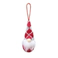 thumbnail image 3 of Christmas Gnomes Hanging Ornaments , Swedish Gnome Handmade Plush Santa Elves Christmas Tree Hanging Decorations Holiday Xmas Decorations, 3 of 10