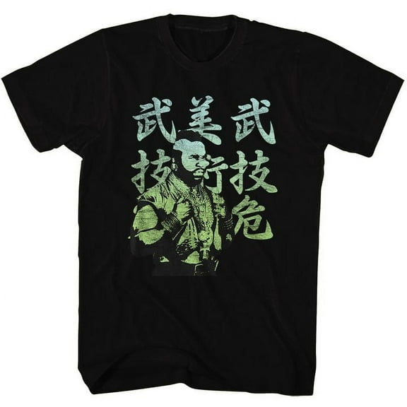 Mr. T Japanese Mr. T Black Adult T-Shirt 4Xl
