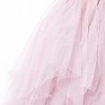 thumbnail image 4 of Lady ‘s Sexy Solid Color Mesh Irregular Elastic Tulle Bubble Skirt, 4 of 6