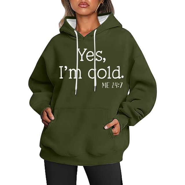 ICHUANYI Liquidación Mujer Impresión de Manga Larga Sudadera Casual Blusa Pullover Tops ICHUANYI WER202308174775