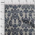 thumbnail image 1 of oneOone Georgette Viscose Fabric Paisley & Floral Ikat Print Sewing Fabric BTY 42 Inch Wide, 1 of 4
