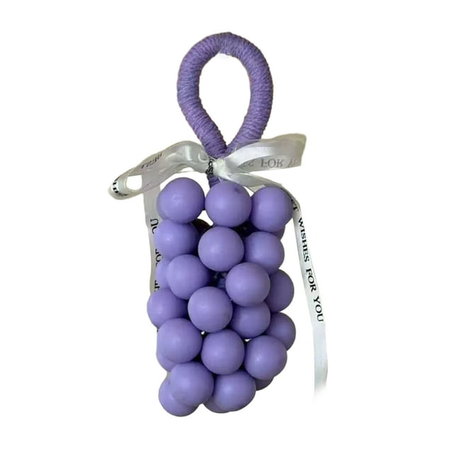 Visland Handmade Grape Cluster Soap on A Rope Natural Ingredients Aromatic Soaps for Washing Hands Decorative Grapes Soaps