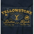 thumbnail image 2 of Yellowstone Dutton Ranch Y Map Romper Boys or Girls Infant Baby Brisco Brands NB, 2 of 6