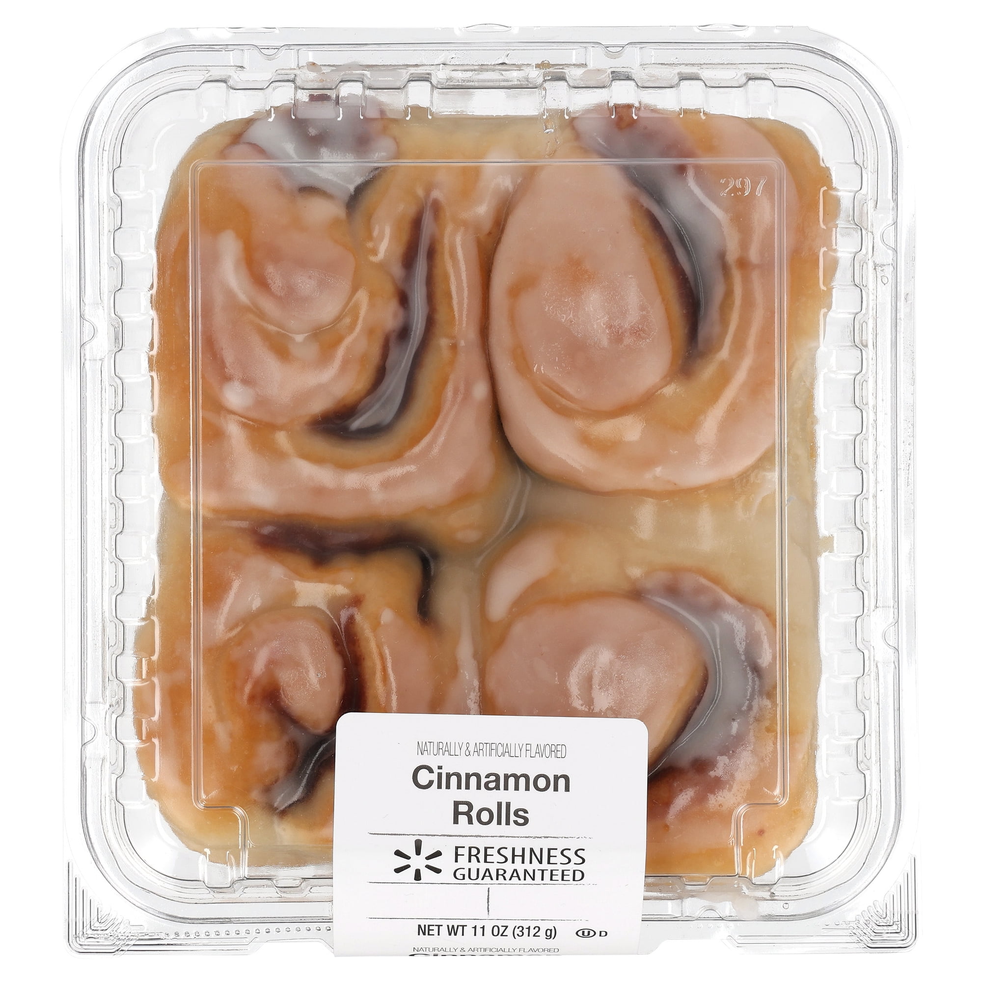 Freshness Guaranteed Cinnamon Rolls, 11 oz, 4 Count (Shelf Stable)