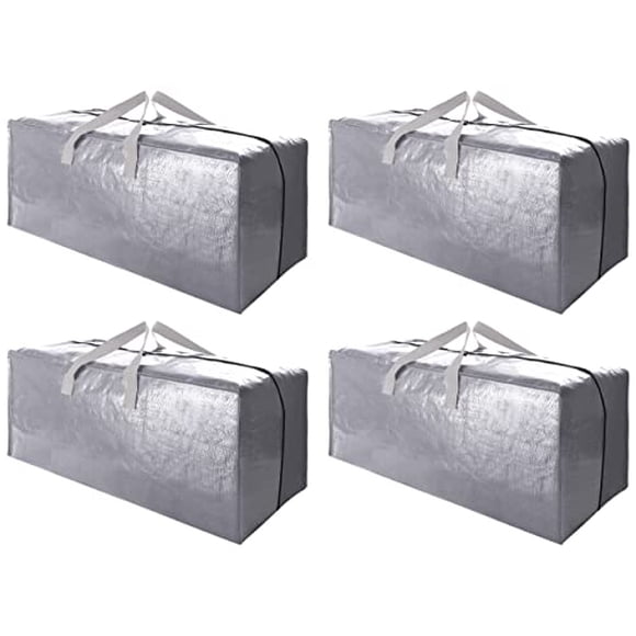 Conjunto de 4 Bolsas de Mudanza Extra Grandes y Resistentes avec Correas de Mochila