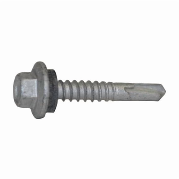 Teks Drill Screw,Hex,#12,Clima,1.25"L,PK250 1029000