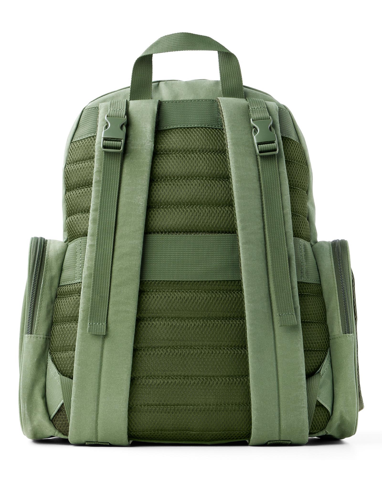 Skip Hop Luna Diaper Backpack, Sage photo 5