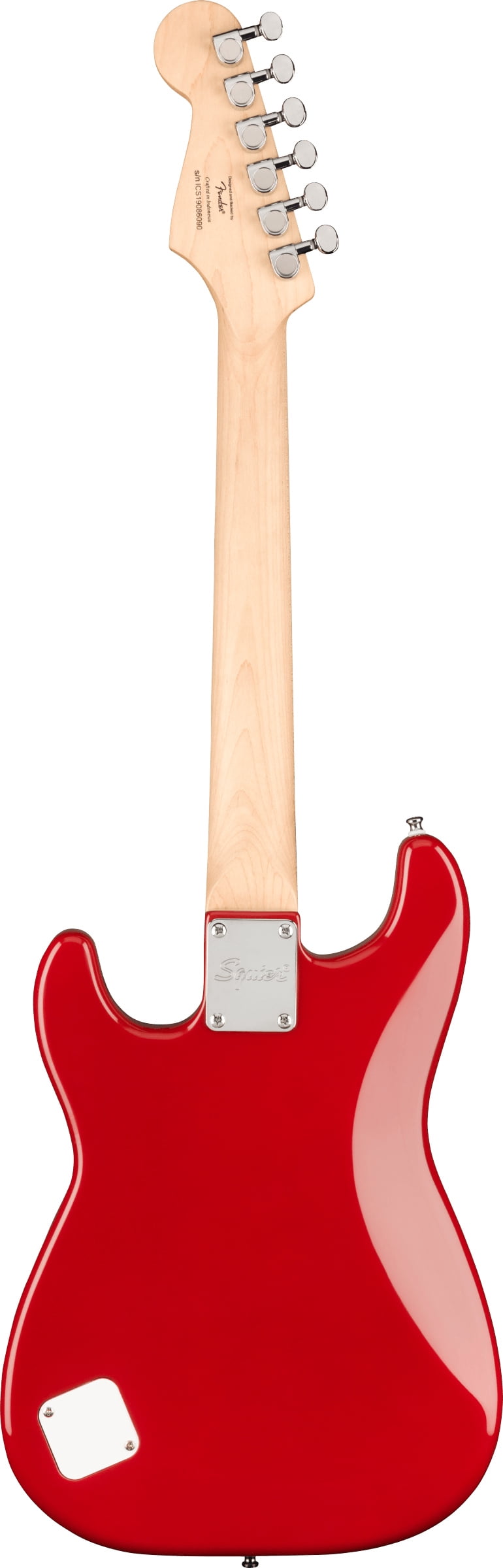 Fender Squier 3/4-Size Kids Mini Strat Electric Guitar - Dakota Red w/ Cable