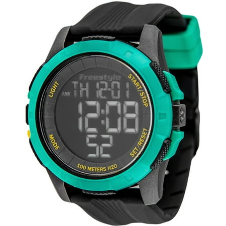 Freestyle Men's Kampus 10017006 Black Silicone Quartz Watch