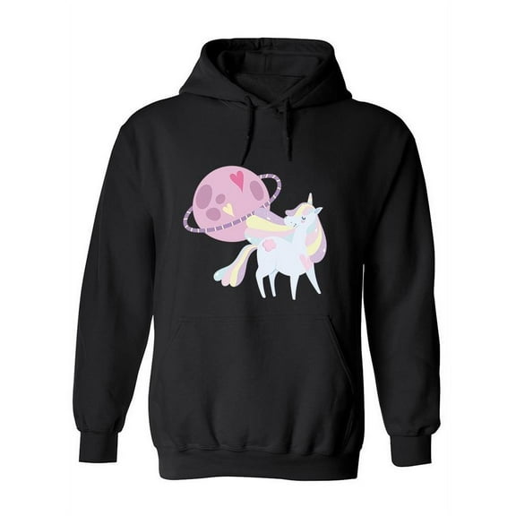 Pegasus And Saturn Hoodie Women -Image by Shutterstock, Female Small