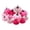 Pink, variant on 12pcs Faux Velvet Pumpkin Decorations for Fall Thanksgiving Halloween Home Decor Table Centerpiece Tiered*Tray Display Soft Fabric Pumpkin Props for Autumn Fall Party, 1Pack Purple