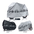 thumbnail image 2 of Funda para bicicleta estéreo Funda para motocicleta Funda para bicicleta Funda de PEVA Funda para batería a prueba de lluvia y sol, 2 of 3