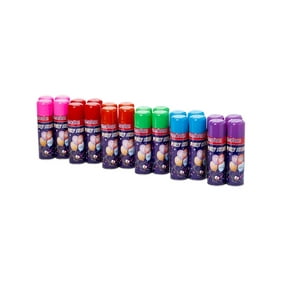 24 Cans Party Pack of Party Streamer Spray Silly String Cans, Birthday Party Supplies