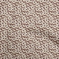 thumbnail image 1 of oneOone Cotton Poplin Maroon Fabric Sports Sewing Material Print Fabric By The Yard 42 Inch Wide, 1 of 5
