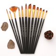 thumbnail image 4 of 12 Pinceaux Peinture Acrylique,nylon Art Pinceaux,pinceau Fin Peinture Stylos Pointe Lisse,corps Du Stylo En Bois Convient Pour Les Peintures Acr, 4 of 5
