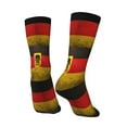 thumbnail image 5 of Women Crew Graphic Print Tube Socks German Flag With The German Pattern Design Ladies Socks, 5 of 7
