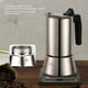 thumbnail image 5 of Cafetera Para Estufa, Cafetera Espresso Portátil De Acero Inoxidable Para Estufa De Inducción, 5 of 8