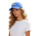 thumbnail image 2 of Chapeau de Visière Solaire Unisexe pour Extérieur avec Design Imprimé à la Mode, Visière Réglable pour Sports et Tenue Décontractée - Couvre-Chef Polyvalent pour Hommes et Femmes, 2 of 4