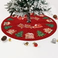 thumbnail image 6 of Dmlowu Christmas Decorations Tree Skirt, Non Slip Christmas Tree Skirt, Wrink Proof Exquisite Christmas Tree Skirts for Holiday Party Christmas Decorations(35.4"/90cm), 6 of 9