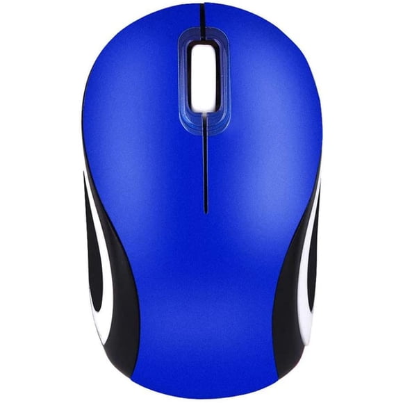 Computer Mouse, Portable PC Notebook 800/1200DPI USB 3 Keys Optical 7.2G Mini Wireless Mouse Blue One Size