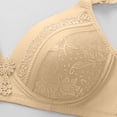 thumbnail image 6 of XFLWAM Lace Embroidery Everyday Bra for Women Wireless Breathable Bra No Underwire Plus Size Bras Push Up Bralette Comfy Bra, 6 of 6