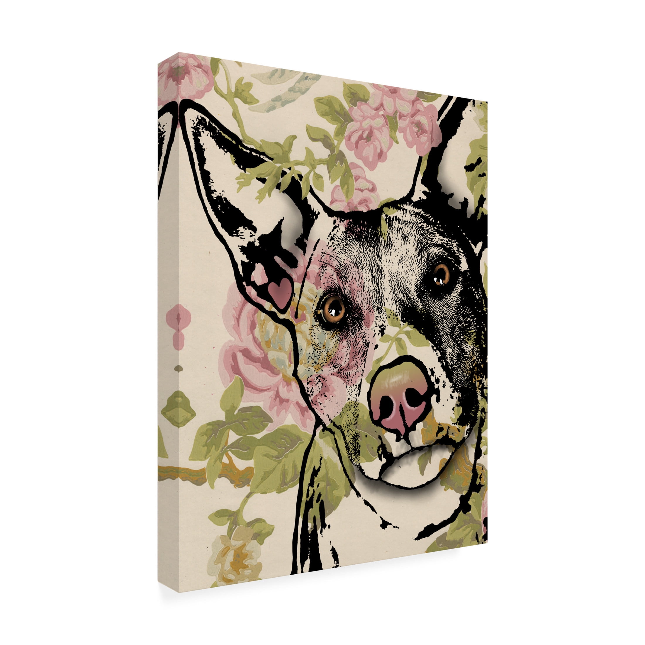 Canvas Wall Art - Dean Russo 'Love Grows' Wall Art for Living Room, Bedroom, or Office Décor by Trademark Fine Art - 35 x 47 Inches