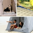 thumbnail image 5 of Twin Air Mattress with Fast Inflating Pump, Blow up Mattress of Wave Flocked Top, Durable Air Bed for Home, Camping & Guests 8in Bed Height – 500lb Weight Capacity, 5 of 8