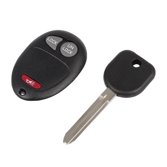 CCIYU 3 Buttons Pack of 1 Car Key Fob Replacement for Buick Century 3.1L 2001-2005, for L2C0007T