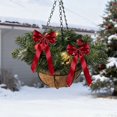 thumbnail image 4 of Satin Christmas Pre-Tied Bow, Wine Red Polyester Ribbon Ornament for Tree Wreath and Holiday Craft Decor, 1PC (Wine Red), 4 of 5