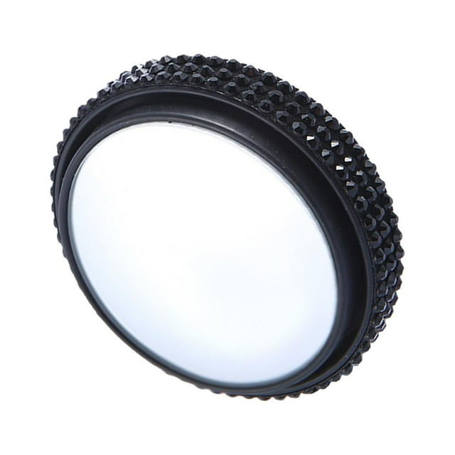 Espejo de punto ciego automotriz Espejo auxiliar Gran angular Pequeño Redondo para Negro