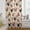 Beige, variant on Farmhouse Rooster Sheer Curtains 54 Inches Long for Living Room/Bedroom, Vintage Watercolor Flowers Beige Rod Pocket Voile Kitchen Curtains & Drapes Window Treatment 1 Panel, 52"W x 54"L