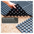 thumbnail image 3 of YfulYde Interlocking Rubber Floor Mat for Restaurant Kitchen Floor Anti Fatigue Bar Door Mat Non-Slip Indoor Outdoor Shower Pool Drainage, Durable Garage Flooring 36 x 36 Inch, 3 of 8