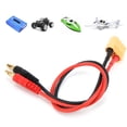 thumbnail image 4 of XT90 Connector To 4.0mm Banana Plug Cable, Reliable XT90 To 4mm Banana Plug Lightweight  for Rc Car for Airplane for Boat Models, 4 of 8