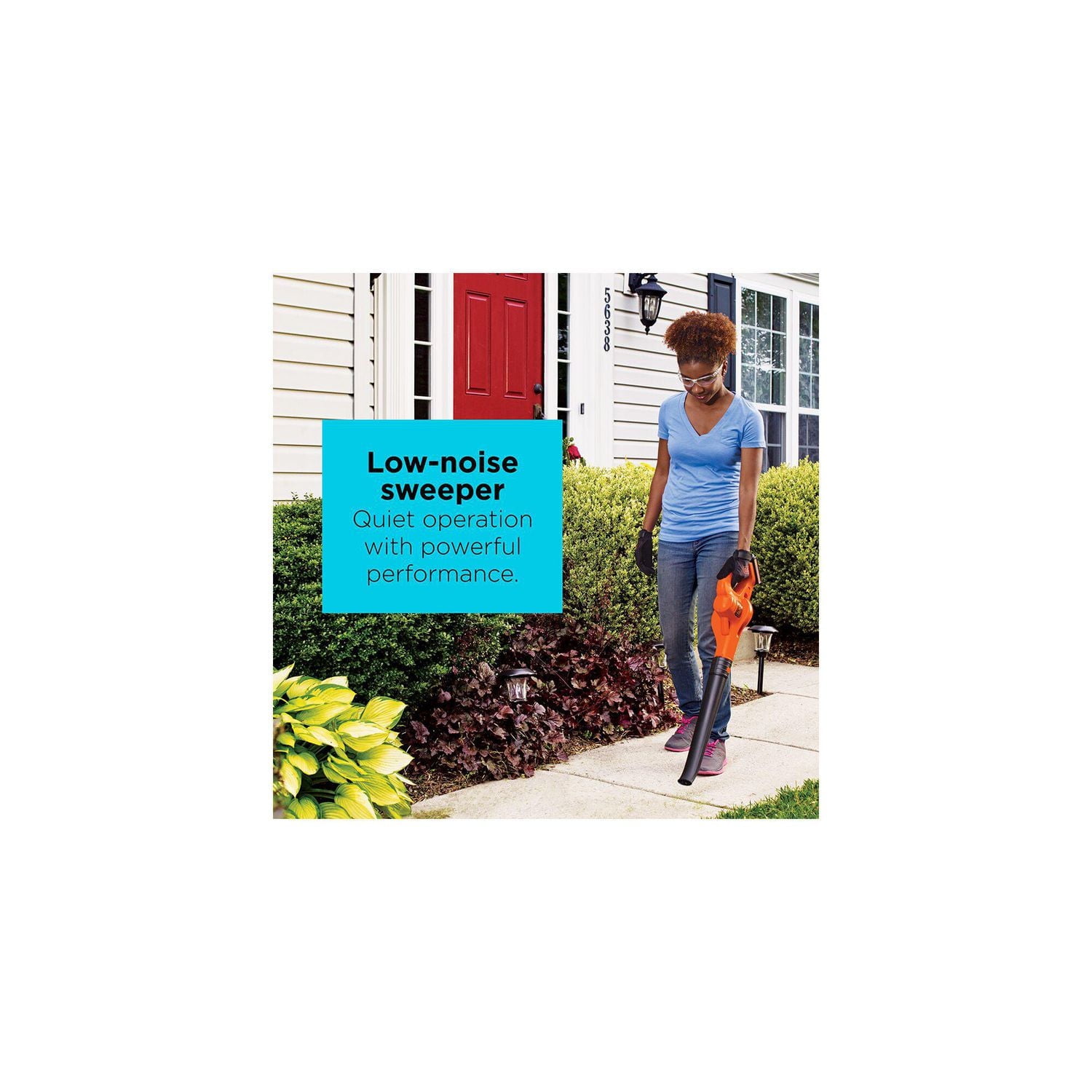 BLACK+DECKER LCC221-CA Batterie au lithium de 10 po 20 V MAX* Ensemble de taille-bordures et souffleur pour surfaces dures