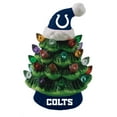 thumbnail image 2 of Indianapolis Colts 2-Pack 4" Ceramic LED Christmas Tree Set, 2 of 3