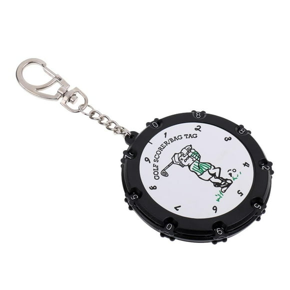 Portable 18 Holes Golf Score Counter Sco Stroke Counter Scorers Key