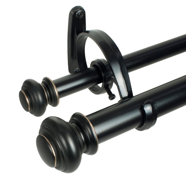 Set de dos barras telescópicas Decopolitan para cortinas, 90 — 180 cm