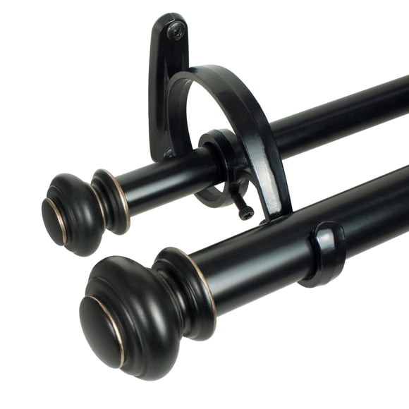 Set de dos barras telescópicas Decopolitan para cortinas, 90 — 180 cm