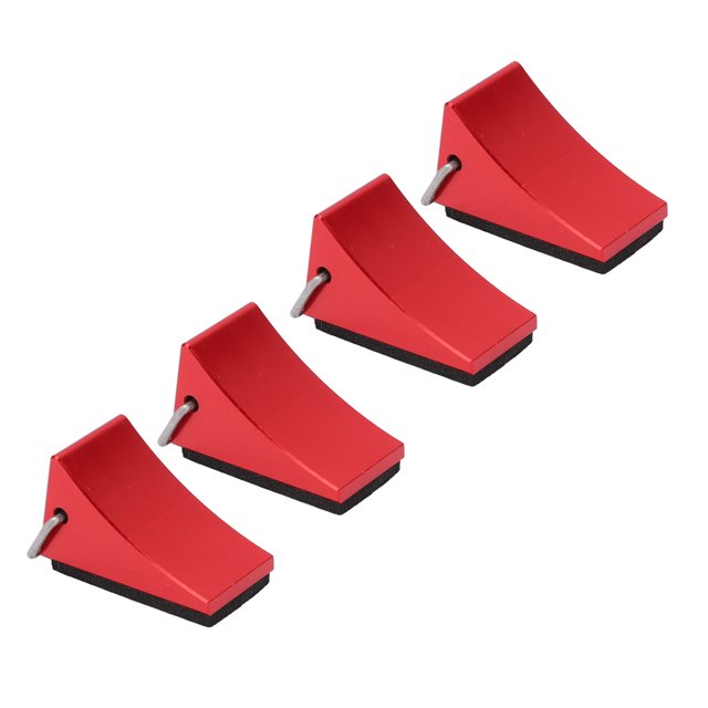 Calzo para Rueda de Coche Modelo RC, 4 Uds., Buena Fijación, Fondo Antideslizante, Calzo para Reda de Aleació de aluminio RC para Redcat Gen8 Para Axial SCX10