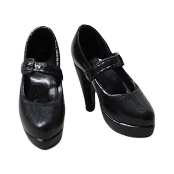 2 Zapatos De Muñeca X, Zapatos De , Accesorios De Juguete Para Muñeca De Escala , Niña, Muñeca Negra 2 piezas Hugo Zapato de muñeca BJD