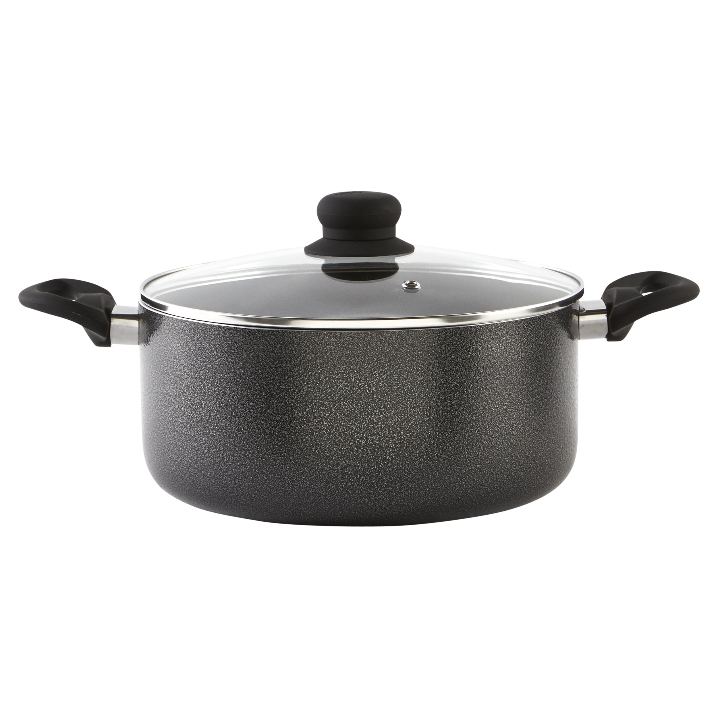 Imusa 4.8 Quart Nonstick Charcoal Exterior Caldero or Dutch Oven with