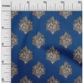 thumbnail image 1 of oneOone Georgette Viscose Fabric Leaves|Floral & Paisley Block Print Fabric BTY 42 Inch Wide, 1 of 4