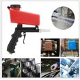 thumbnail image 4 of 1 set portable air pneumatic blast gun small air blast tool hand sandblasting for polishing(red sandblasting gun + European air inlet *2), 4 of 4