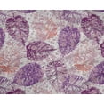 thumbnail image 5 of oneOone Polyester Lycra Purple Fabric Leaves Sewing Material Print Fabric By The Yard 56 Inch Wide, 5 of 6
