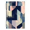 thumbnail image 7 of FORMRS 1-Subject Spiral Notebook 8" x 5" College Ruled 60 Refillable Sheet A5 Hard Cover, 2 Pack, Pink Stripes, 7 of 7
