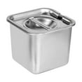 thumbnail image 7 of lianhanyi Square Stainless Steel Seasoning Box Condiment Storage γэ Orga Jar Kitchen, 7 of 7