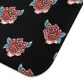 thumbnail image 3 of Microfibre Drying Mat for Kitchen Red Rose Floral Dish Drying Drainer Mat Absorbent Drying Mat Washing Up for Glass, Plate & Cup 16inch X 18inch, 3 of 5