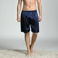 thumbnail image 1 of MesaSe New Simulation Silk Sleep Pants Men‘s Spring And Summer Personality Print Home Silk Shorts, 1 of 6